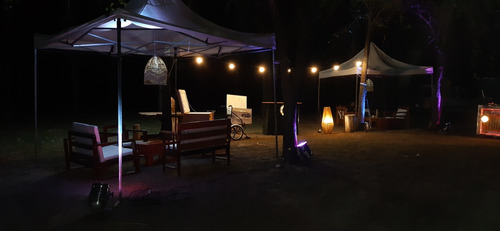 Imagen 5 de 10 de Alquiler De Gazebos, Living, Aire Portátil, Y Barra De Trag