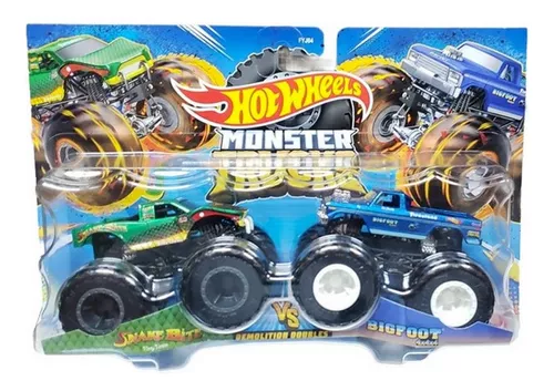 Hot Wheels Monster Trucks Bigfoot Azul - Mattel