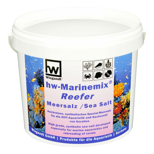 Sal Hw Marinemix Reefer Marinho Aquário Peixes Corais 20kg