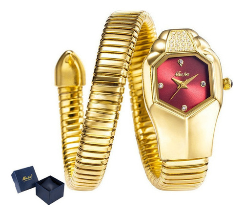 Relojes De Cuarzo Elegantes Missfox Fashion Serpentine