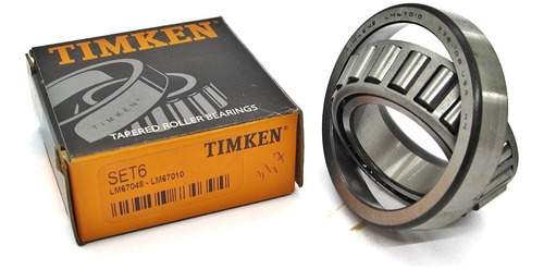 Rolamento Cônico Lm67048 Lm67010 Timken Set6