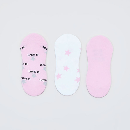 Imagen 2 de 4 de Calcetines Mujer Invisibles Be Happy Be You Corona