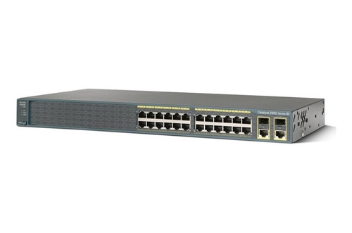 Switch Cisco Ws-c2960+24pc-l Poe (Reacondicionado)