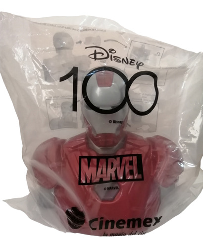 Palomera Iron Man Edición 100 Años De Disney Nueva Cinemex.