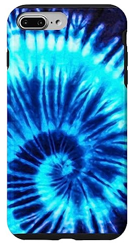 Funda Para iPhone 7 Plus/8 Plus Azul Tie Dye Sea Plastico