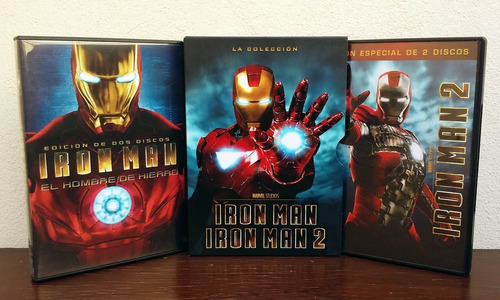 Iron Man - La Coleccion * Dvd Box 4 Discos * Impecable