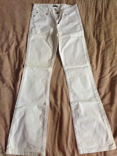 Pantalon Express Blanco Talle 30 Oxford