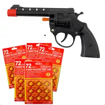 Revolver Arma De Brinquedo Arminha Espoleta Infantil +brinde