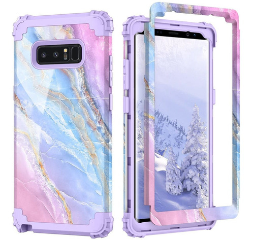 Funda Galaxy Note 8, Pixiu Heavy Duty Protection Absorción D