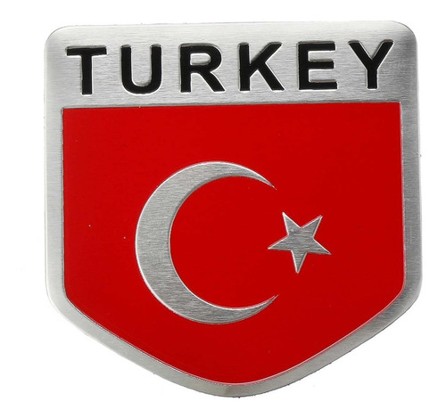 Emblema Turquia Logo Bandera Turkey Autos Motos Etc