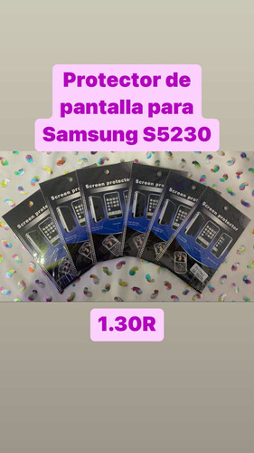 1.30 Protector De Pantalla De Samsung S5230 Anti Espías