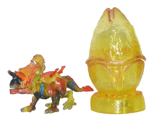 Figura De Accion Huevo Triceratops Dino Alien