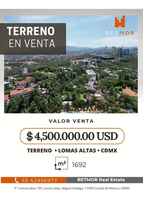 Terreno en venta
