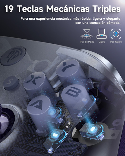 - Easysmx X10 Inalambrico Control Bluetooth For Switch Y Pc