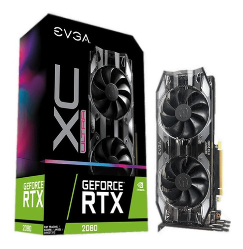 Placa De Video Gamer Evga Geforce Rtx 2080 Xc Ultra Gaming