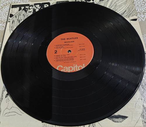 The Beatles Revolver Lp Usa 1976 Paul Mccartney John Lennon Usa 1976 (Usado)