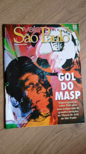 Revista Veja São Paulo 5 Pelé Masp Museu Arte Política N135