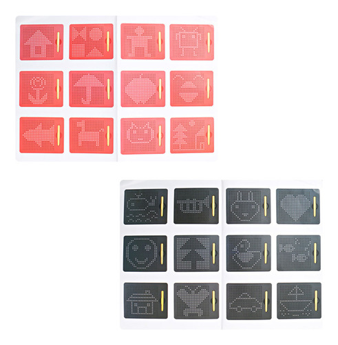 Tablero De Dibujo Pad Magnet Pad Para Niños Con Cuentas De A