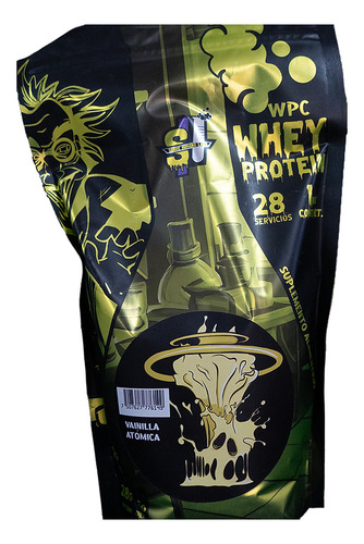 Be Supplement Wpc Whey Proteína Dr. Neurus 1 Kg Sabor Vainilla Atomica