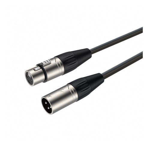Imagen 2 de 5 de Cable Canon Canon 3 Metros Roxtone Xlr P Microfono Smx200l3