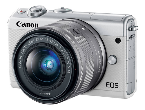 Canon Eos M100 Mirrorless Digital Camara Con 15-45mm Lens (w