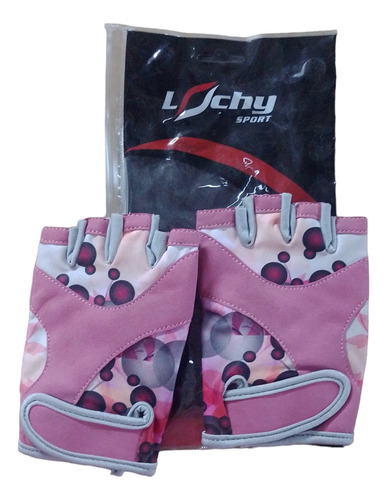 Guante Levantamiento De Pesas Mujer Marca Lochy Lycra