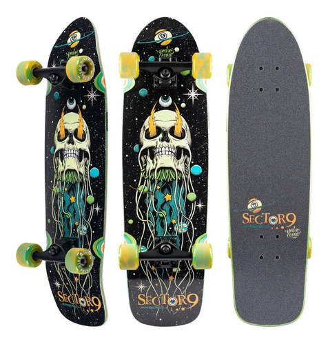 Longboard Sector9 Chop Hop Charge Complete 30.5 X 8.625