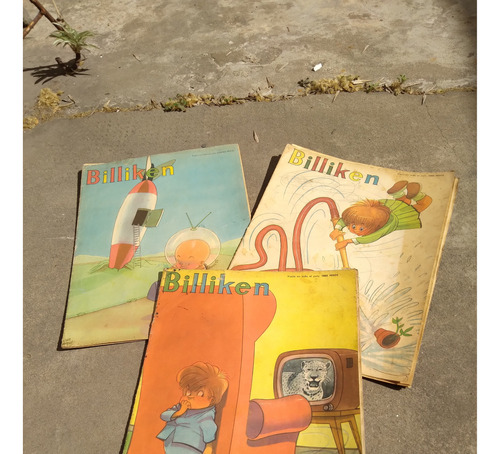 3  Revistas Billiken Año1958 #2019-2023-2034