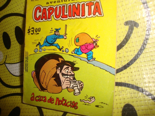 Capulinita Hombre Araña Capulina Comic Raro De Coleccion