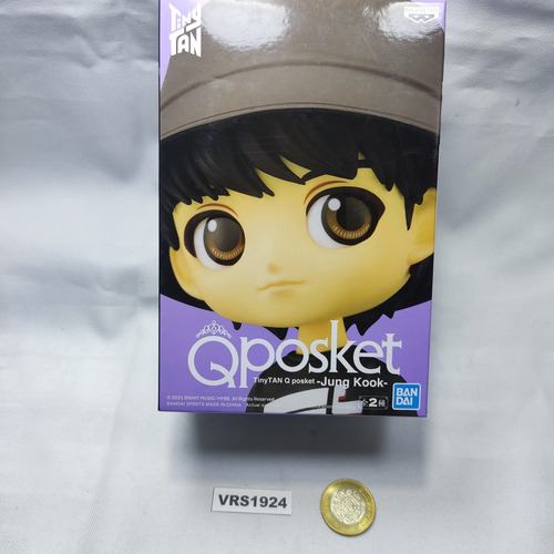 1924 Figura Q Posket Bts Banprest Tinytan Original Jung Kook (Usado)