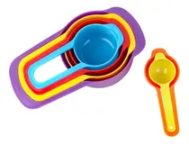 Comprar Set Tazas Cucharas Medidoras Cocina Reposteria Nutricion