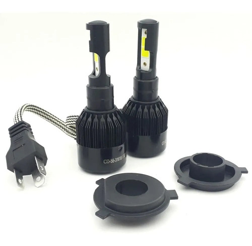 Imagem 4 de 6 de Super Led Tech One Code H4 7800 Lumens 6000k Super Branca