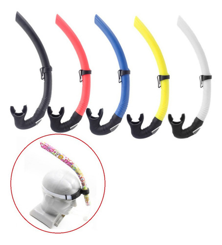 Tubo De Respiración De Natación Frontal Equipo De Snorkel