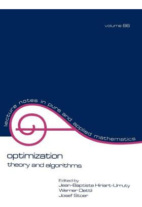Libro Optimization: Theory And Algorithms - Hiriart-urrut...