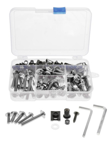 Set De Tuercas Tornillos Parabrisas De Tornillería Plata