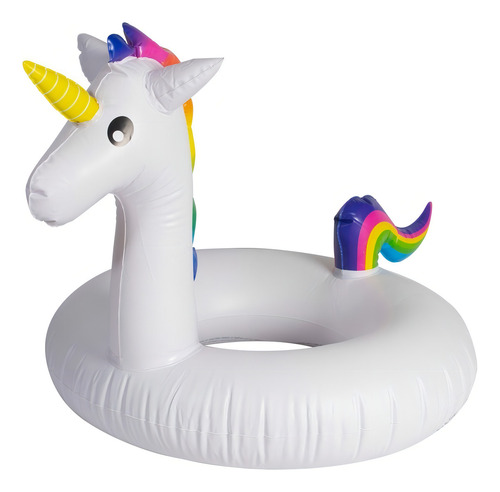 Inflable Salvavidas Con Forma De Unicornio Hydro Adventure