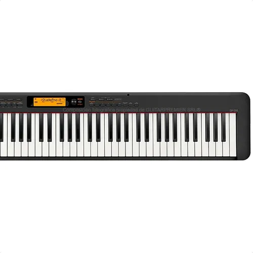 Pack Piano Casio Cdp s350 Pie Funda Banco Atril Pedal Fuente