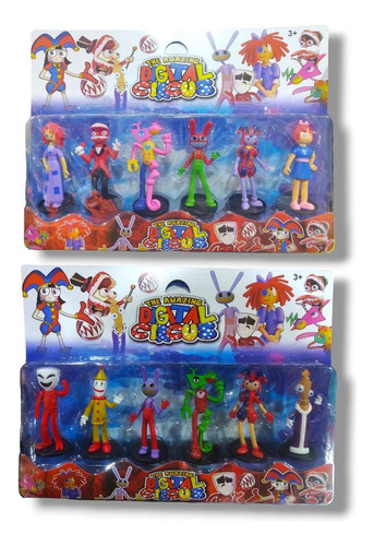 Blister Circus Digital X6 Personajes Pomni Jax Caine