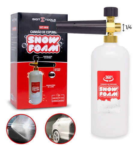 Canhão De Espuma Snow Foam Sgt-9918 Sigma Tools
