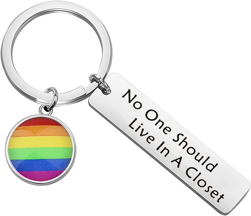 Wsnang Lgbt Jewelry Gay Pride Regalo No One Should Live In A