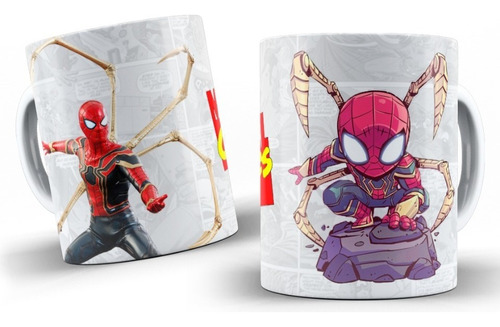 Mugs Hombre Araña Pocillo