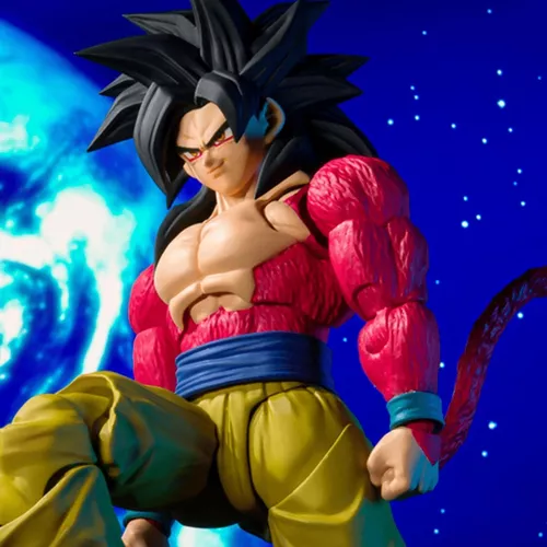 Figura Goku Super Saiyan 4 - Dragon Ball - S.H.Figuarts - Bandai