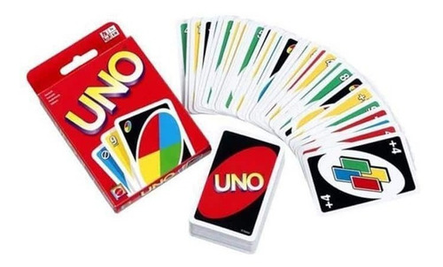 Imagen 2 de 4 de Juego De Mesa Uno Cartas Clasico