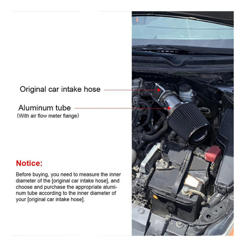 . Accesorios Del Adaptador Del Sensor De Flujo De Aire De