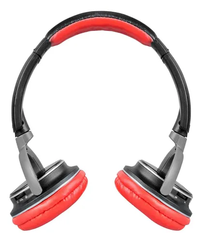Aud fonos Diadema Kaiser MH 9086 Manos Libres Bluetooth Color Rojo