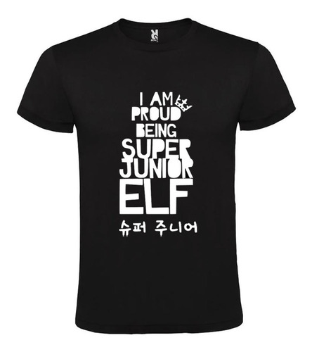 Polera Estoy Orgulloso De Ser Super Junior E.lf.