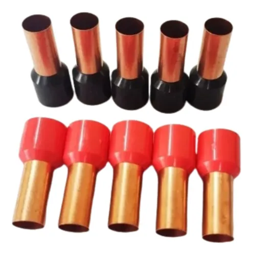 comprar Ferrules Calibre 4 100% Cobre Ebac 10 Piezas 
