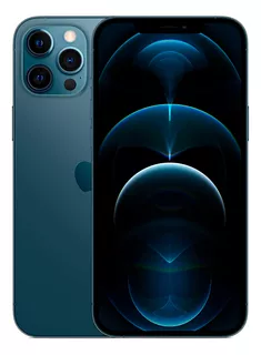Apple iPhone 12 Pro Max 256gb Azul Mensaje De Pantalla Desconocida Grado A