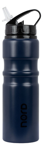Squeeze De Alumínio Nord - 750ml Cor Azul-escuro