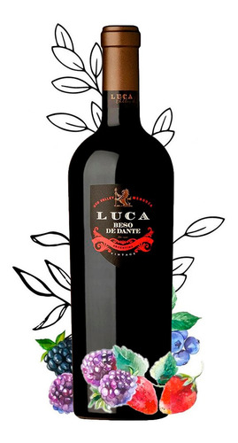 Vinho Argentino Luca Beso De Dante 750ml